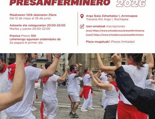 Curso de danzas Presanferminero 2026